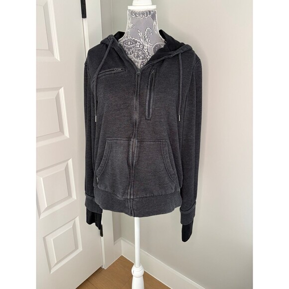 Baubax Travel Jacket Charcoal Grey Black Large L - Picture 1 of 9